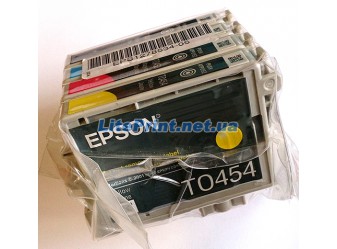 Комплект оригинальных картриджей Epson T0441 - T0454 