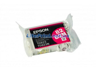 Оригинальный картридж Epson T0823, Magenta