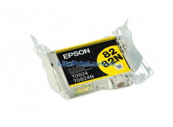 Оригинальный картридж Epson T0824, Yellow