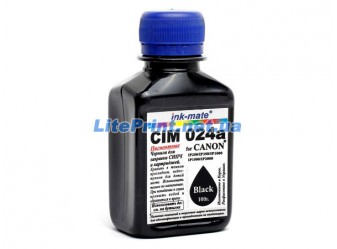 Пигментные чернила для Canon - Ink-Mate - CIM 024, Black, 100 г