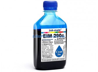 Водорастворимые чернила для Epson - Ink-Mate - EIM 290, Cyan, 200 г