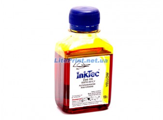 Водорастворимые чернила для Epson - InkTec - E0010, Yellow, 100 г